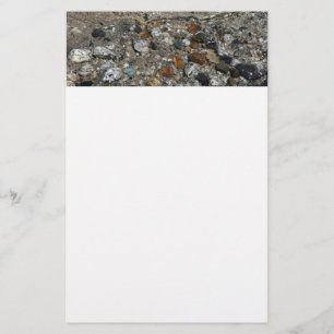 Granite Pebbles in Tenaya Lake at Yosemite Stationery