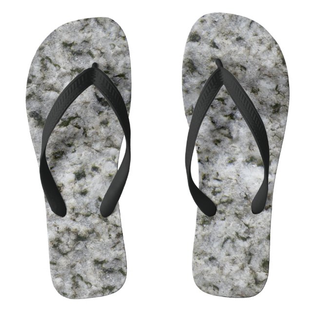 Granite Rock White Jandals (Footbed)