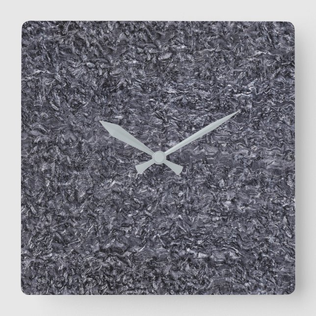 Granite Stone Pattern Acrylic Wall Clock (Front)