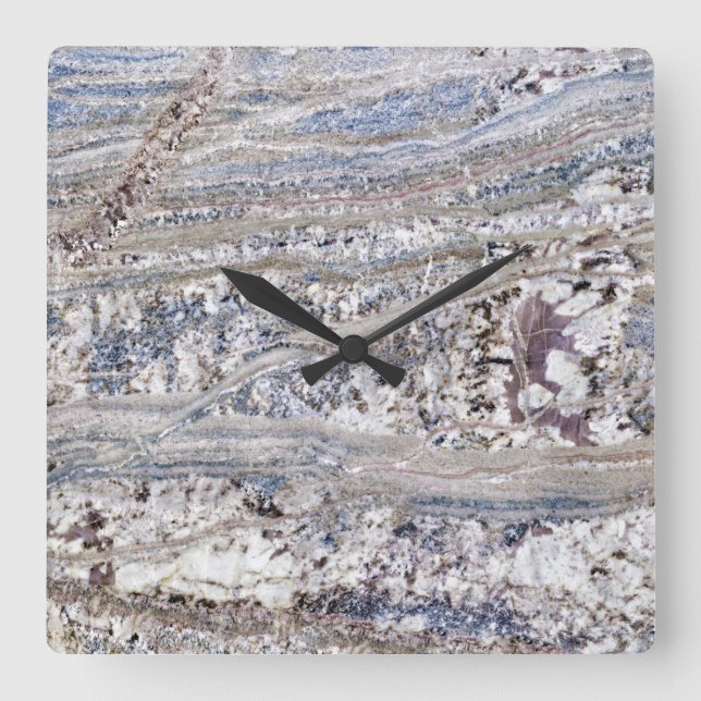 Granite Stone Pattern Acrylic Wall Clock (Front)