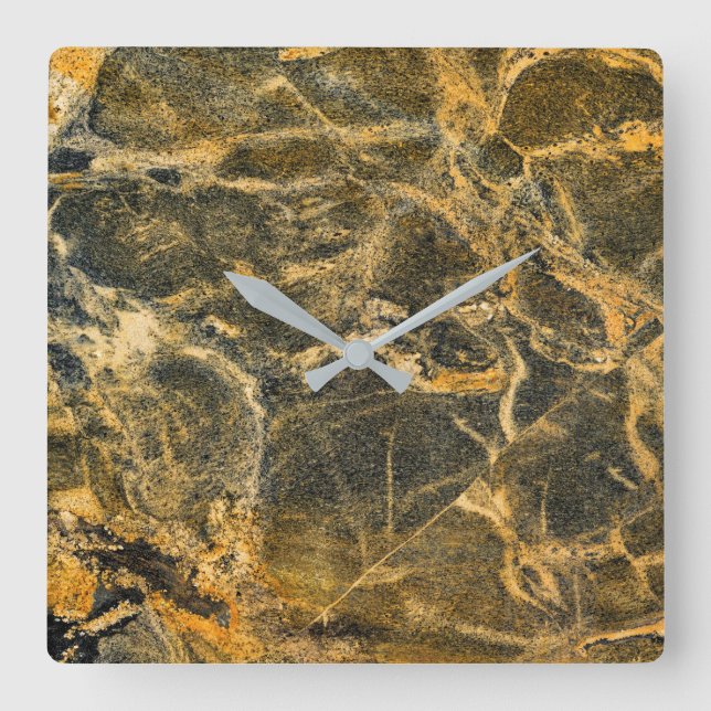 Granite Stone Pattern Acrylic Wall Clock (Front)