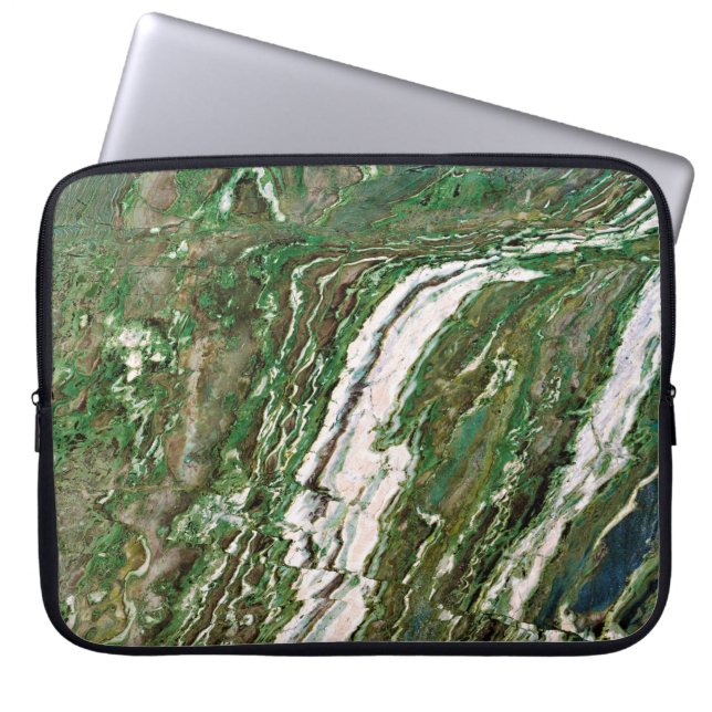 Granite Stone Pattern Laptop Sleeve (Front)