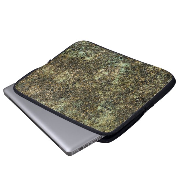 Granite Stone Pattern Laptop Sleeve (Front Bottom)