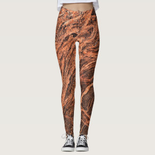 Granite Stone Pattern Leggings