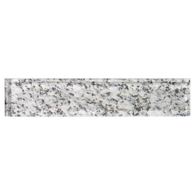Granite surface pattern nameplate (Front)