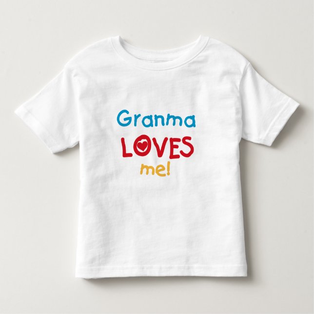 Granma Loves Me T-shirts and Gifts (Front)
