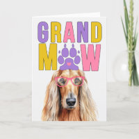 GranMAW Afghan Hound GrandDOG Grandparents Day