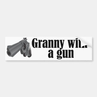 Grannies With Guns Bumper Sticker