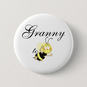 Granny 2 be 6 cm round badge