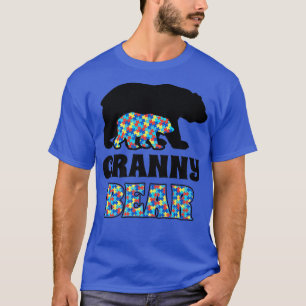 Granny Bear Autism Awareness Premium T-Shirt