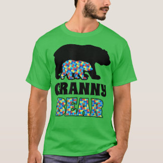 Granny Bear Autism Awareness  T-Shirt