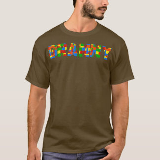 Granny Brick Builder Funny Blocks Master Builder  T-Shirt