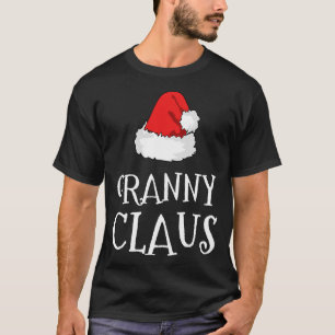Granny Claus Christmas Hat Family Group Matching P T-Shirt