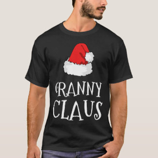 Granny Claus Christmas Hat Family Group Matching P T-Shirt