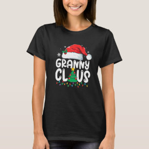 Granny Claus Matching Group Xmas Family Christmas T-Shirt