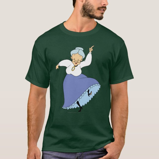 Granny Dancing - Colour T-Shirt (Front)