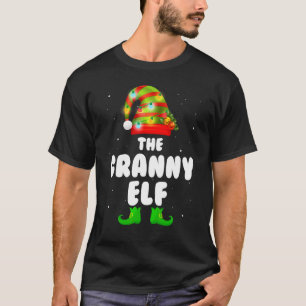 Granny Elf Xmas Family Matching Group Christmas Ou T-Shirt