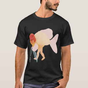 Granny Fish with Legs and a Walker T-Shirt