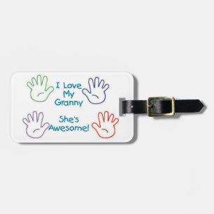 Granny Hands Luggage Tag