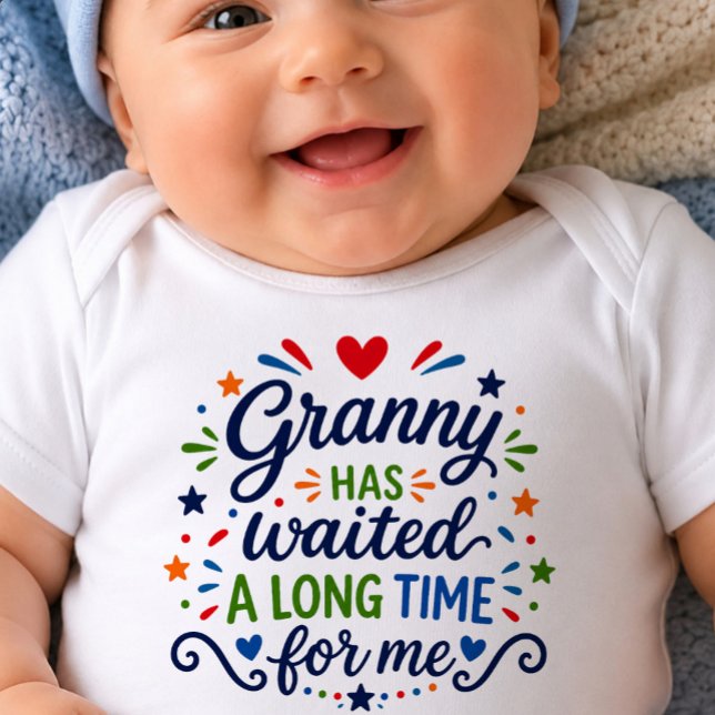 Granny Has Waited Long Time Baby Bodysuit (Creator Uploaded)