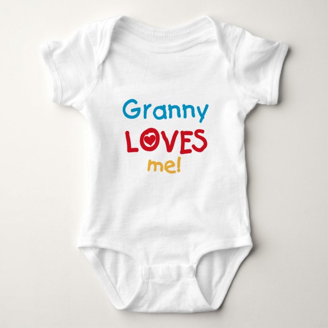 Granny Loves Me Tshirts and Gifts (Front)