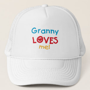 Granny Loves Me Tshirts and Gifts Trucker Hat