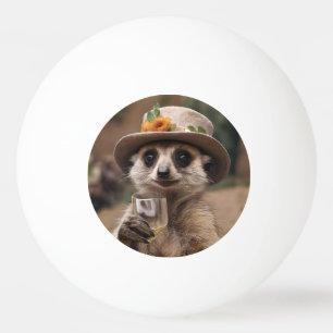 Granny Meerkat Wine Time, Ping Pong Ball