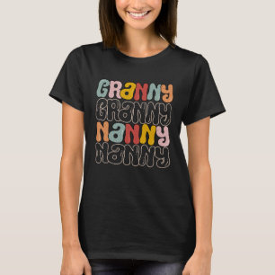 Granny Nanny Babysitter Grandma Babysitting Grandm T-Shirt