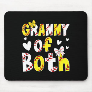 Granny Of Both Proud Softll Sell Granny Grandma Mouse Pad