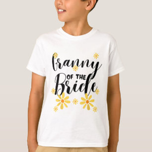 Granny Of The Bride Family Team Wedding Shower Sun T-Shirt