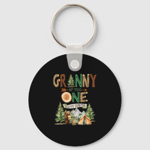 Granny of the one happy camper 1st birthday key ring