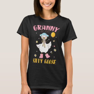 Granny Of The Silly Goose First Birthday Family Ma T-Shirt
