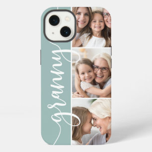 Granny Script Grandma Photo Collage iPhone 13 Case