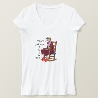 Granny Skewers A Scoundrel L Women's T-Shirt YGMP