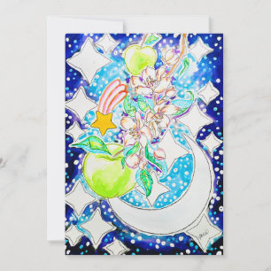Granny Smith Apple Thank You Card