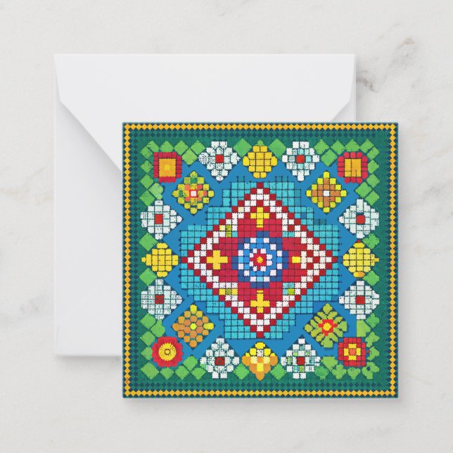 Granny Square Bloomers Card (Front)