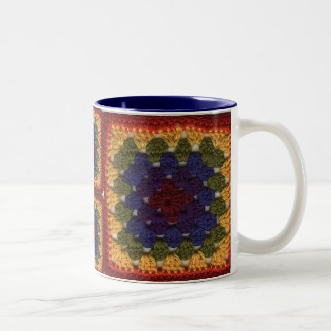 Granny Square Coffee Mug (Right)