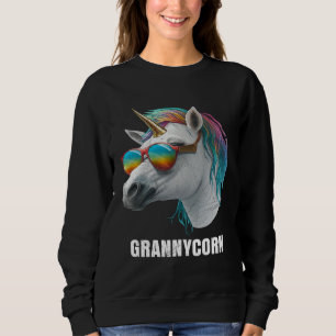 Grannycorn Mother s Day Unicorns Grandmacorn Grand Sweatshirt