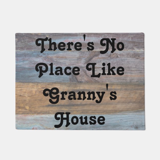 Granny's House Door Mat (Front)