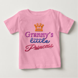 Granny's Little Princess Baby Toddler T-Shirt