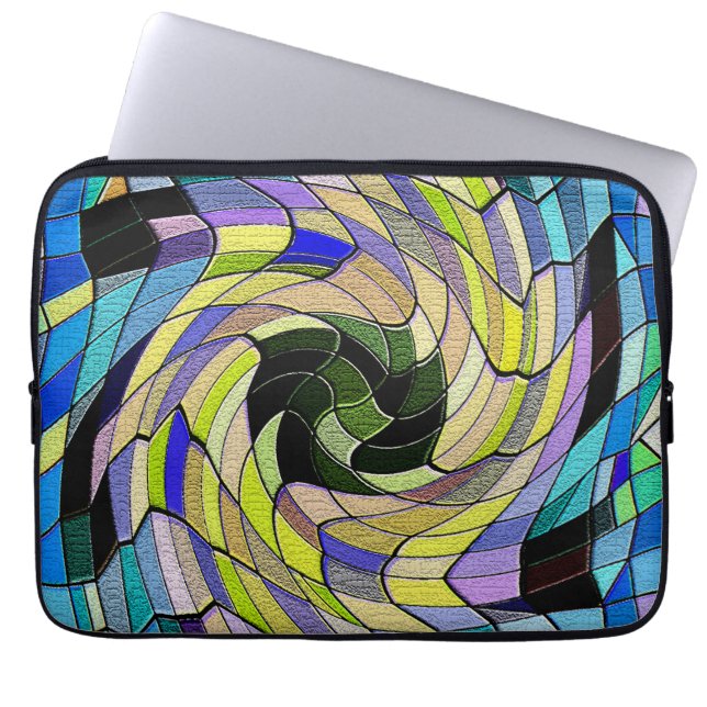 Granny's Quilt..... Laptop Sleeve (Front)