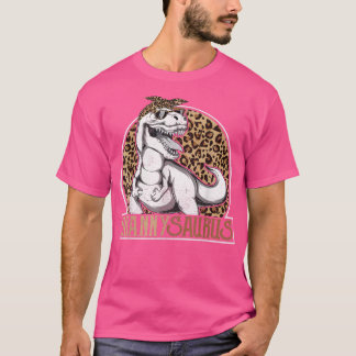 Grannysaurus Dinosaur Granny Leopard Shirt, Mother T-Shirt