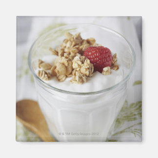 Granola, Oats, Toasted, Fruit, Berry, Raspberry, Magnet