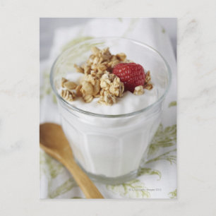 Granola, Oats, Toasted, Fruit, Berry, Raspberry, Postcard