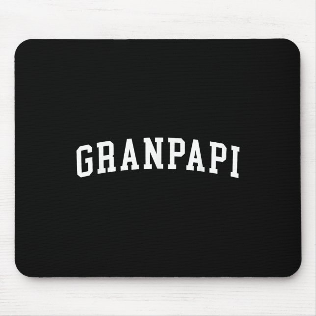 Granpapi  mouse pad (Front)