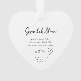 Granparents Grandma Grandad Keepsake Ornament