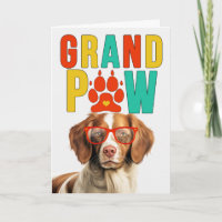 GranPAW Brittany Spaniel GrandDOG Grandparents Day