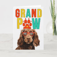 GranPAW Field Spaniel DOG Grandparents Day