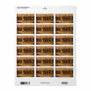 Grant and His Generals by Ole Peter Hansen Balling Label