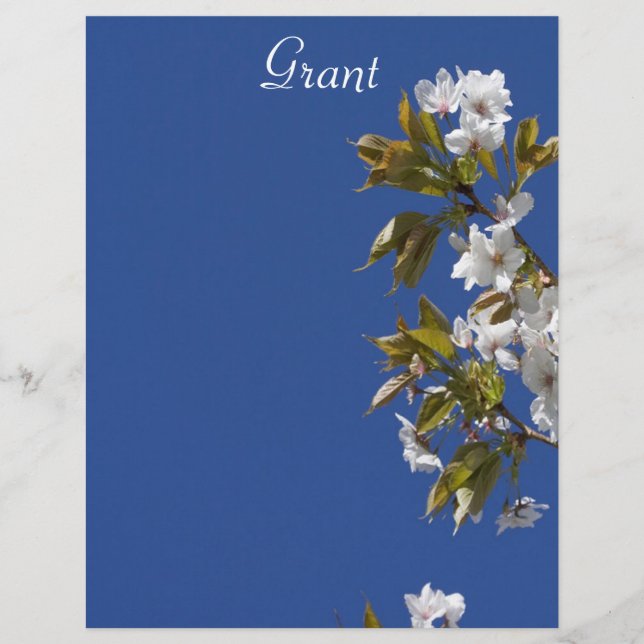 Grant Blossom Letterhead (Front)